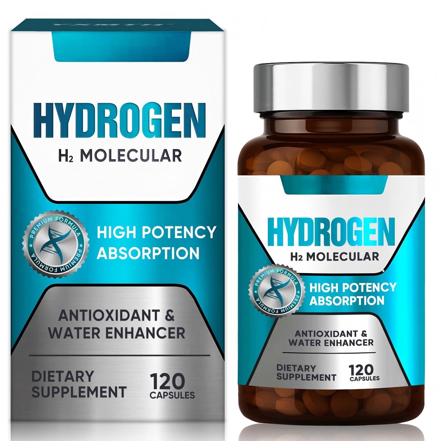 Hydrogen Water Tablets – Brain Health & Energy (12 ppm H2 with Magnesium)