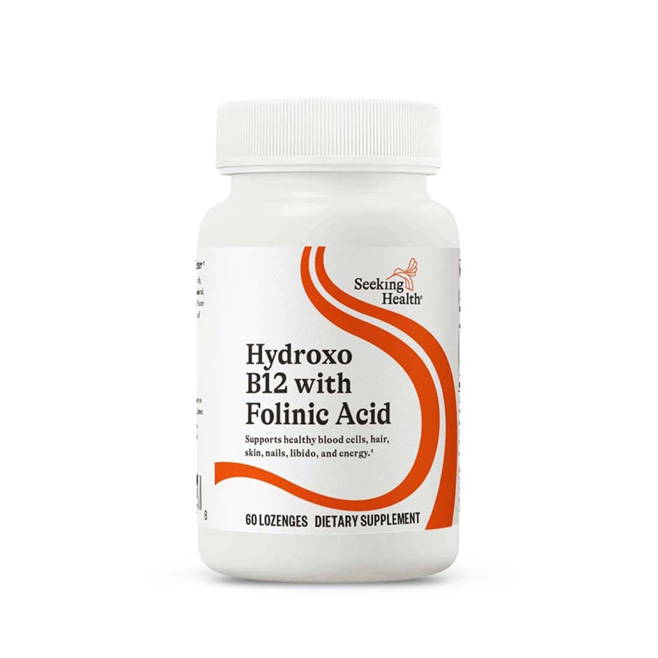 Hydroxo B12 with Folinic Acid – Heart Health Vitamin B12 | 60 Lozenges