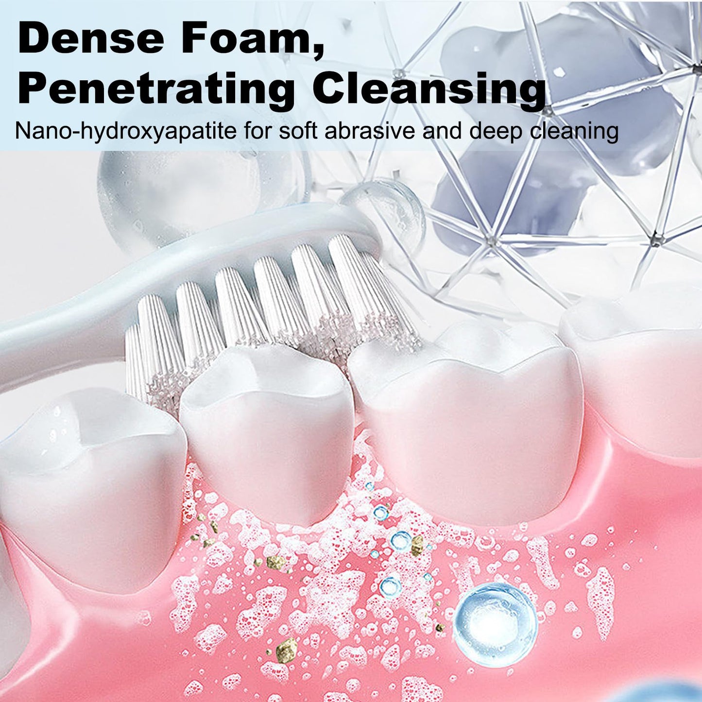 Hydroxyapatite Toothpaste - Deep Cleaning & Advanced Enamel Protection (120g) - Fluoride-Free, Gentle Mint