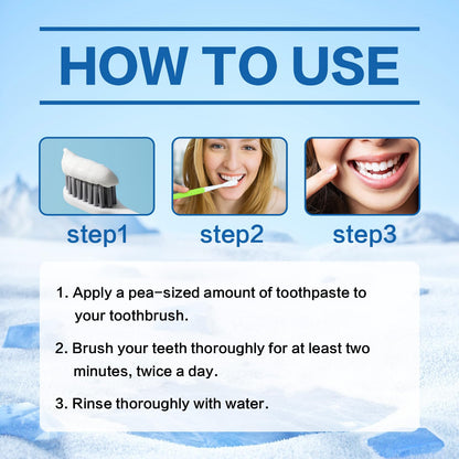 2-Pack Hydroxyapatite Toothpaste - Deep Cleansing, Enamel Protection, Gentle Formula, Fresh Mint for Sensitive Teeth