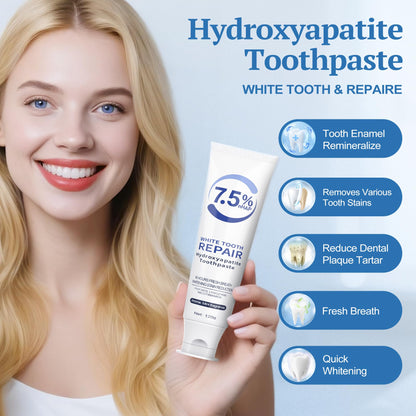 Hydroxyapatite Toothpaste 2-Pack – Enamel Protection & Whitening