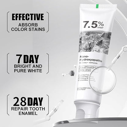 Hydroxyapatite Toothpaste – Deep Cleansing & Enamel Protection | Fresh Mint