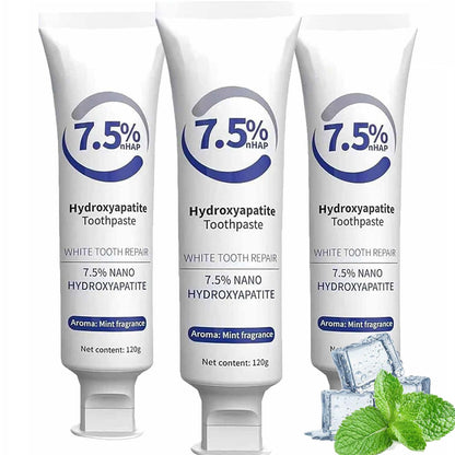 7.5% Hydroxyapatite Toothpaste – Enamel Protection & Tooth Strengthening (Fluoride-Free, Gentle for Sensitive Teeth)