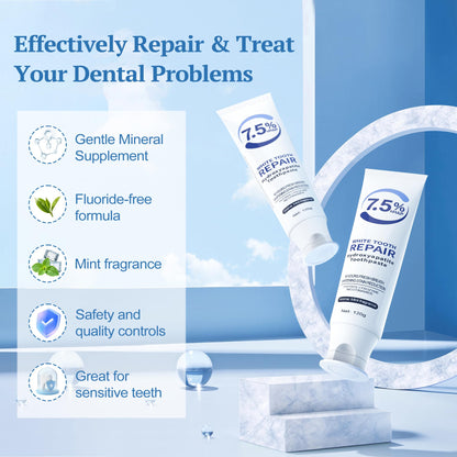 Nano Hydroxyapatite Toothpaste for Enamel Protection & Whitening