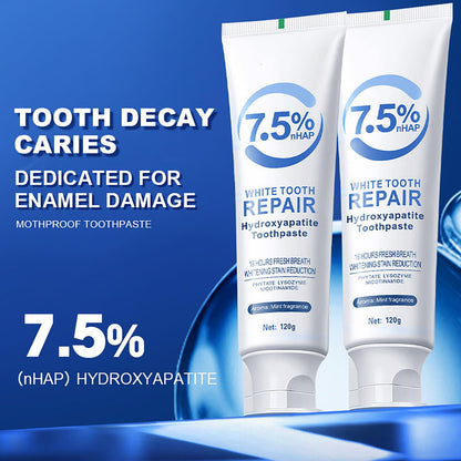 Hydroxyapatite Toothpaste - Fluoride-Free Enamel Protection for Sensitive Teeth | 4.23oz