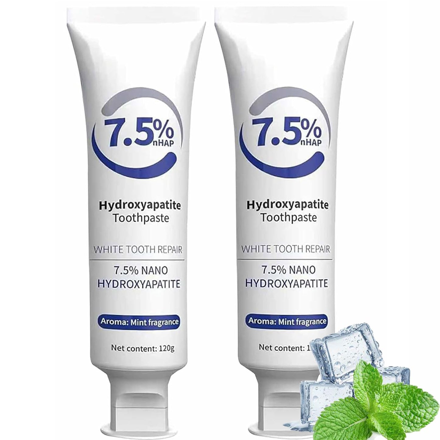 7.5% Hydroxyapatite Toothpaste - Enamel Protection & Tooth Strengthening