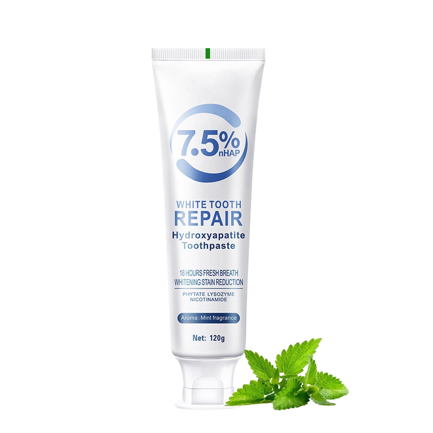 Hydroxyapatite Toothpaste for Enamel Protection & Sensitive Teeth – Gentle Mint