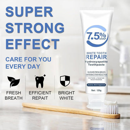2Pcs Hydroxyapatite Toothpaste – Enamel Protection & Strengthening, Gentle Mint, 4.23oz