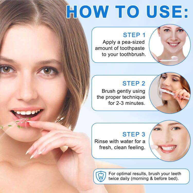 Hydroxyapatite Toothpaste – Enamel Repair & Cavity Prevention, Fluoride-Free, Fresh Mint 1 Pack