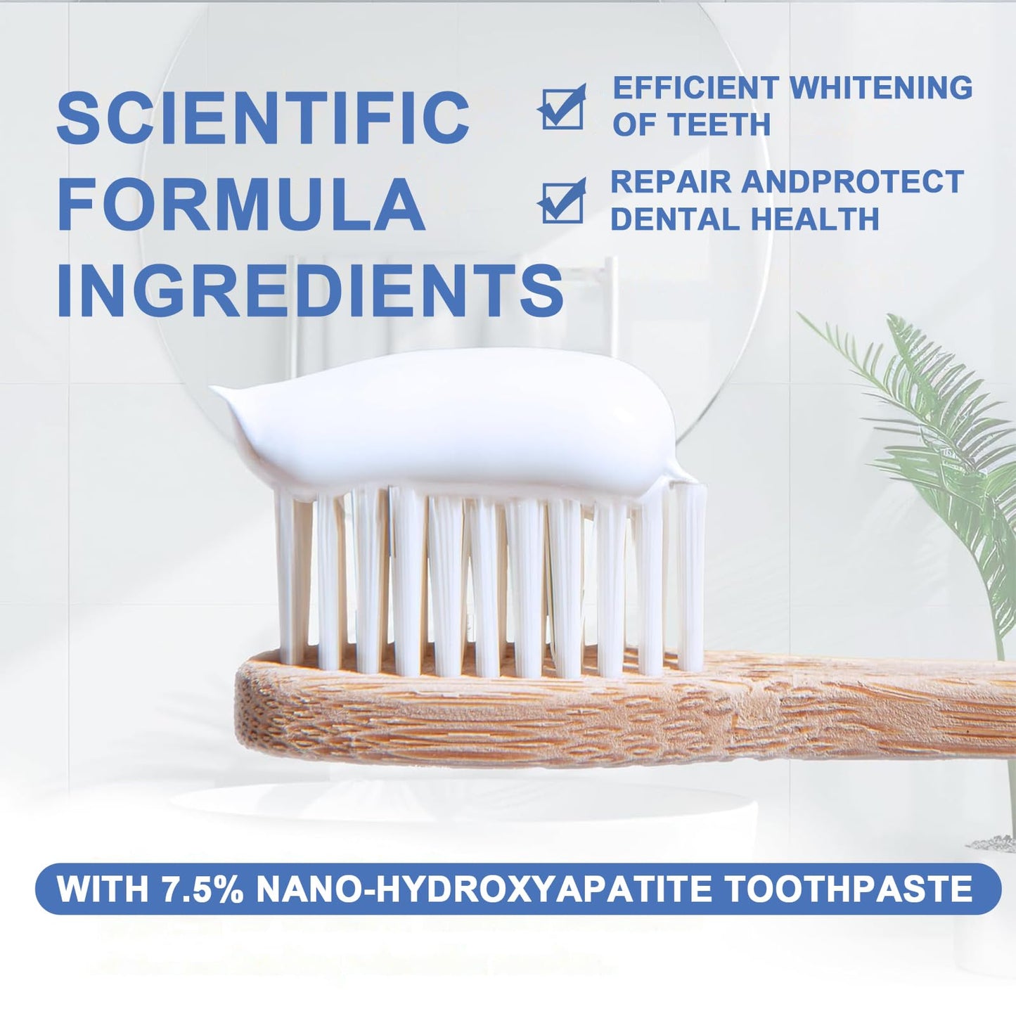 Hydroxyapatite Toothpaste for Enamel Protection – Gentle Mint