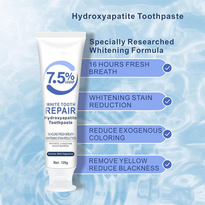 2Pcs Hydroxyapatite Toothpaste – Enamel Protection & Sensitivity Relief