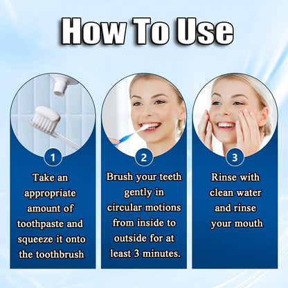 2-Pack Hydroxyapatite Toothpaste – Fluoride-Free, 7.5% Hydroxyapatite for Sensitive Teeth