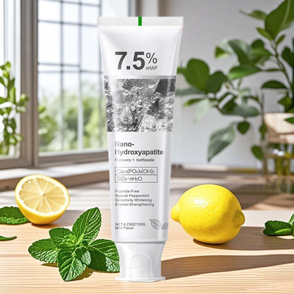 Hydroxyapatite Toothpaste for Enamel Protection & Strength - Gentle Mint, Safe for Sensitive Teeth