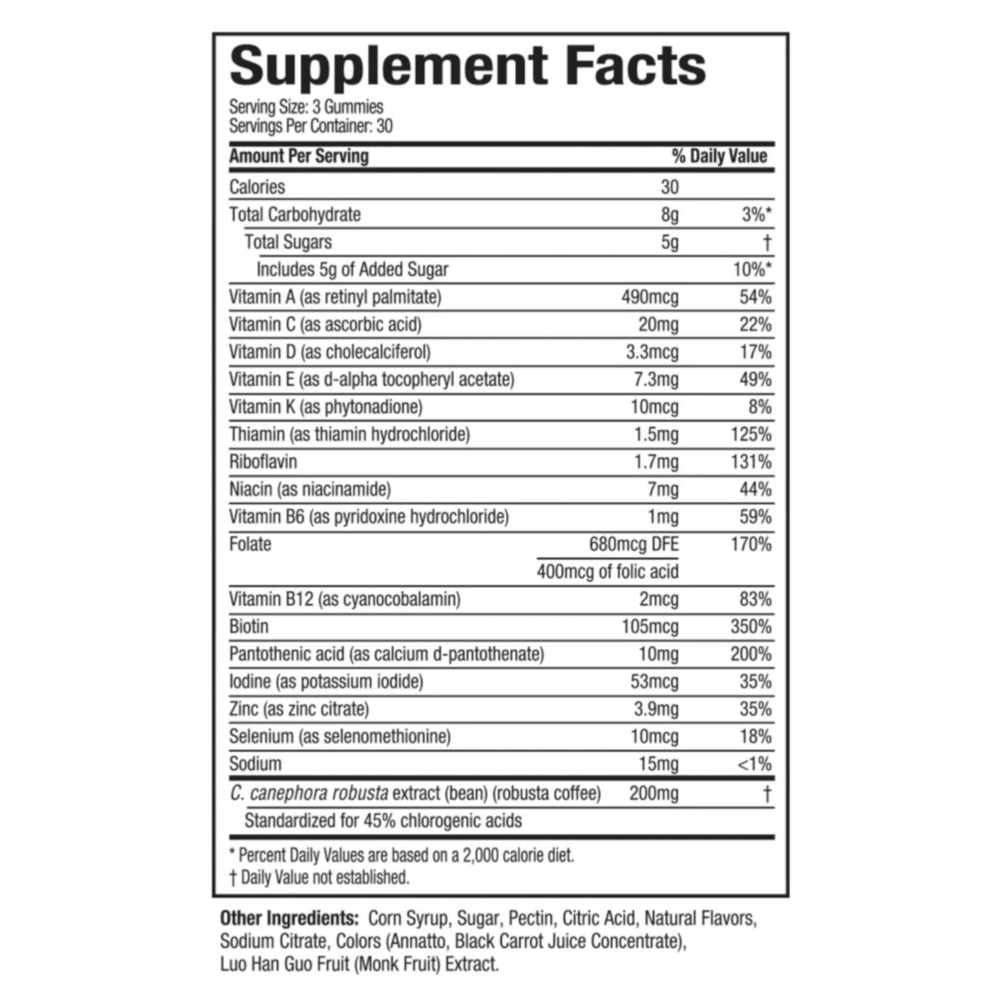 Hydroxycut Gummies (Pack of 2) – 99% Caffeine Free – Metabolize Carbs, Proteins & Fats – 15 Vitamins & Minerals – For Women & Men