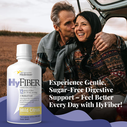 Medtrition HyFiber Daily Liquid Fiber – Regularity & Soft Stools (32 oz)