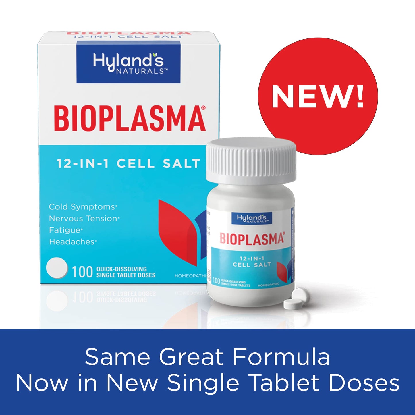 Hyland's Bioplasma Cell Salts Tablets 2 Pack - Naturals | 100 Count