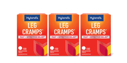 Hyland's Leg Cramps - Fast, Gentle Relief for Calf, Leg & Foot Camps (3-Pack, 300 Tablets)