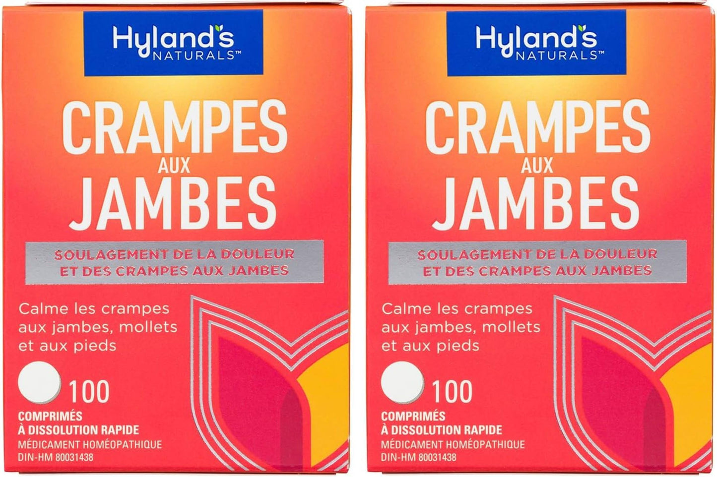 Hyland's Leg Cramps 2-Pack - Fast, Flavorless Relief for Leg, Calf & Foot Cramps