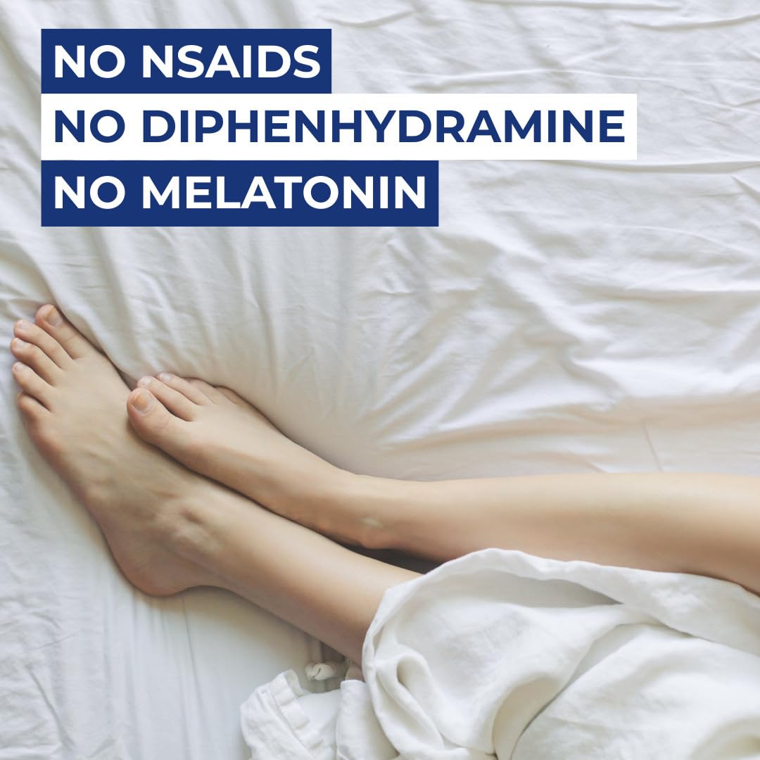 Hyland's Leg Cramps PM - Nighttime Leg, Calf & Foot Relief | 100 Quick-Dissolving Tablets (2-Pack)