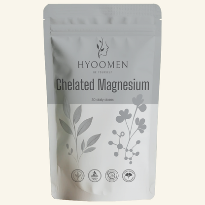 Magnesium Glycinate Capsules 225mg Hyoomen