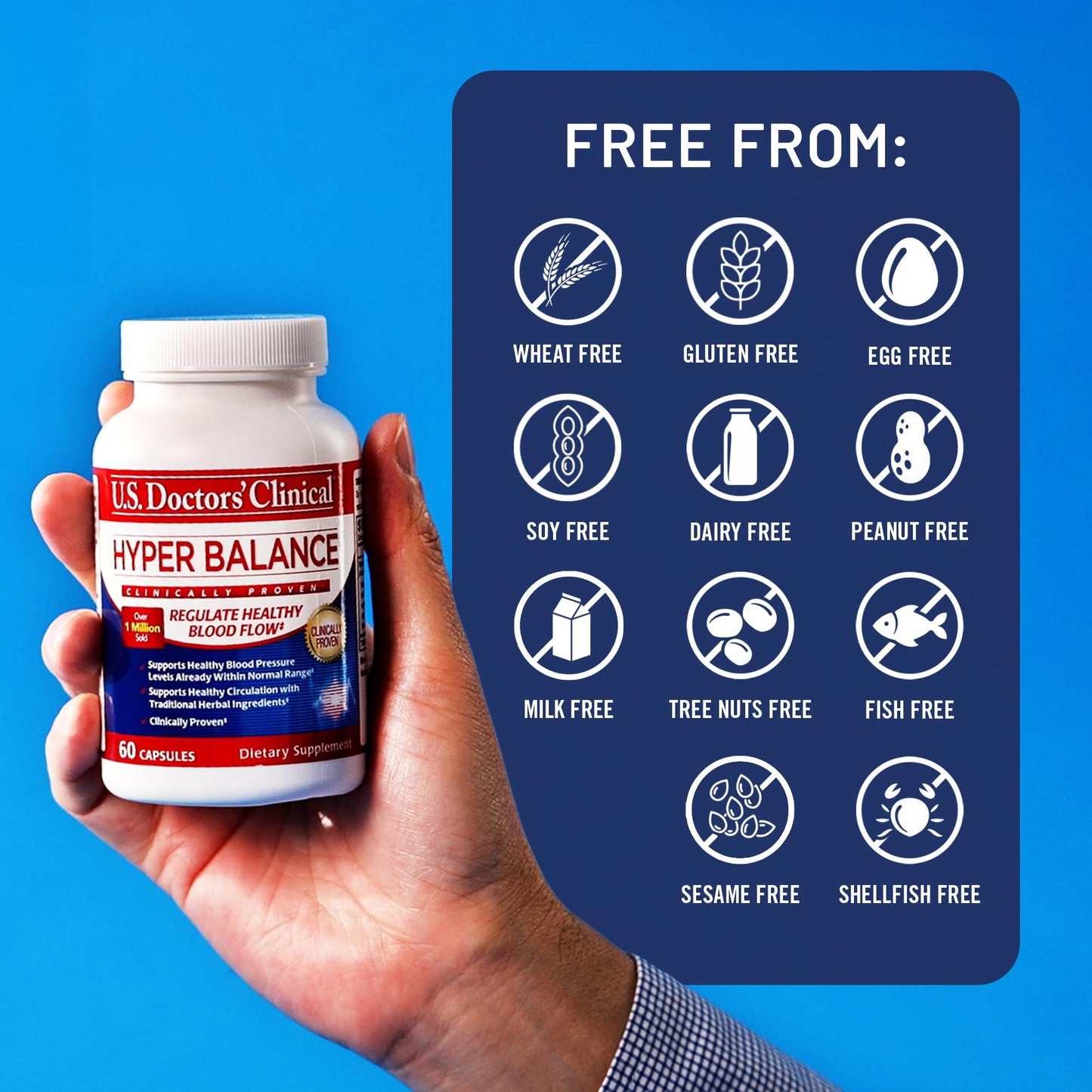 HyperBalance Liver Support – Eucommia Bark, Senna & Wild Chrysanthemum (60 capsules)