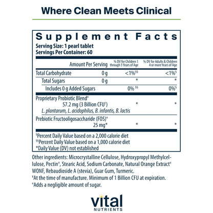 Hyperbiotics Vital Pro Kids Probiotic | Allergen-Free Toddler Probiotics