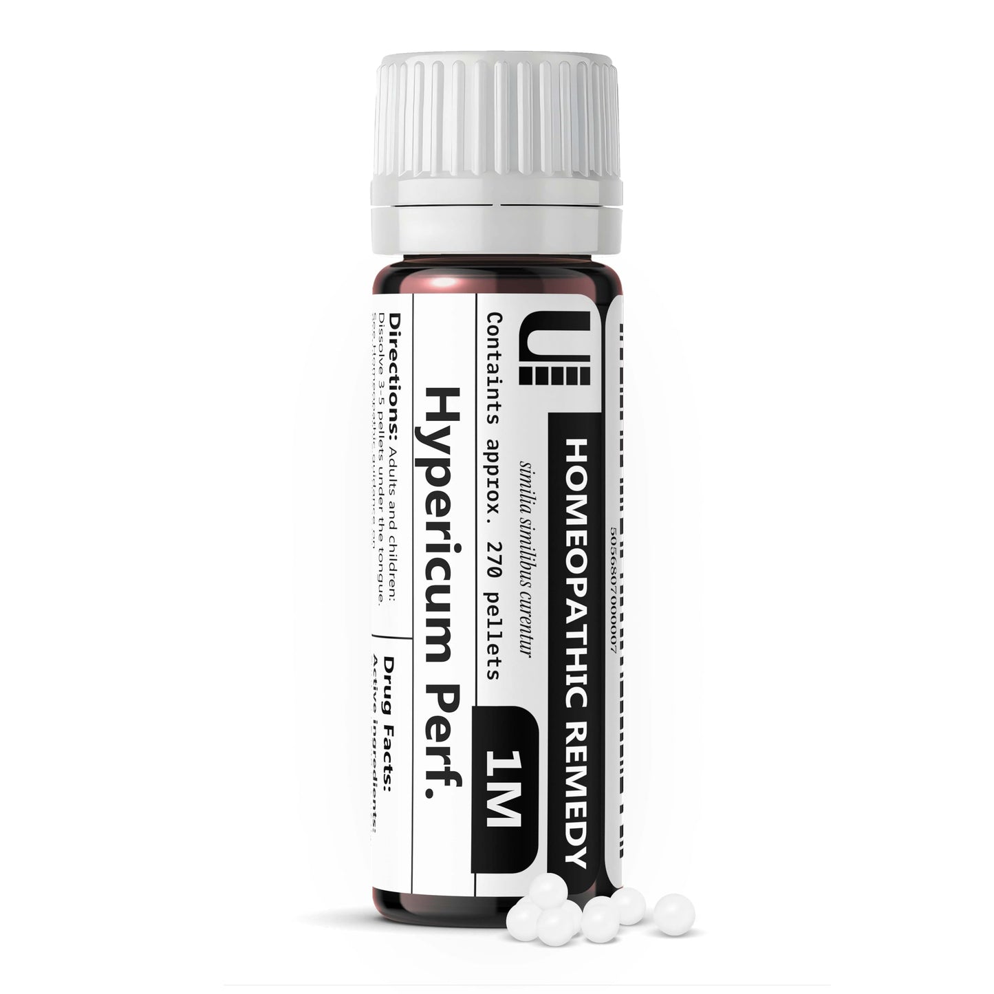 Hypericum Perforatum 1M Homeopathic Remedy – 270 Pellets | Urenus
