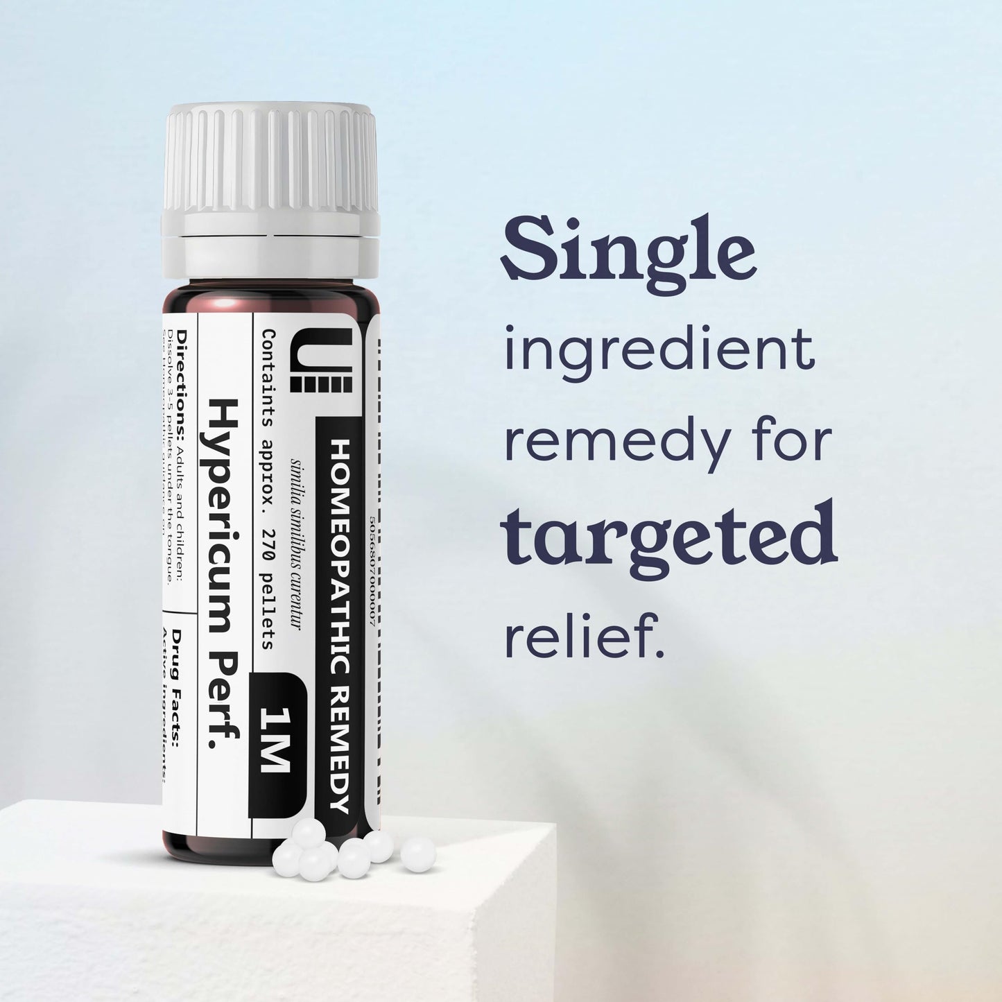 Hypericum Perforatum 1M Homeopathic Remedy – 270 Pellets | Urenus