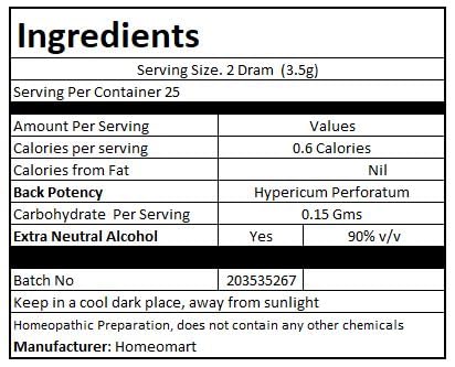 Hypericum Perforatum Homeopathy Pellets 200C Potency – Pack of 3 | HomeoMart