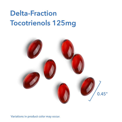 Allergy Research Group Delta-Fraction Tocotrienols – Vitamin E Softgels, 125 mg, 90 Count | Cardiovascular Health