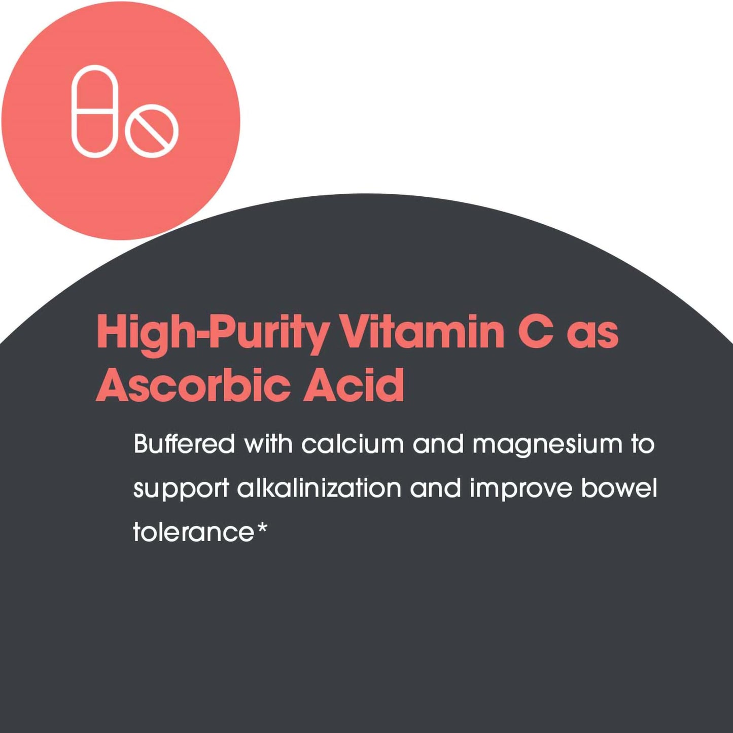 Allergy Research Group Buffered Vitamin C - 120 Capsules | Calcium Magnesium Complex | Immune Support