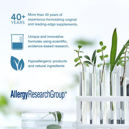 Allergy Research Group Hypothalamus Supplement - Endocrine & Adrenal Support, 500mg Bovine Glandular Vegicaps, 100 Count