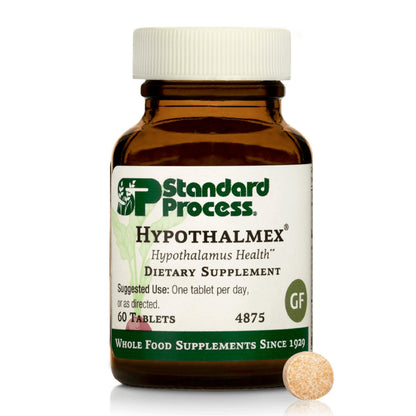 Standard Process Hypothalmex – Cytosol Blend with Porcine Hypothalamus, 60 Tablets