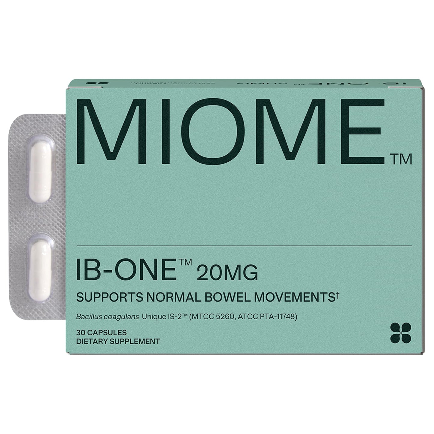IB-ONE Probiotic for IBS Relief | Bacillus Coagulans IS-2 | 30 Capsules