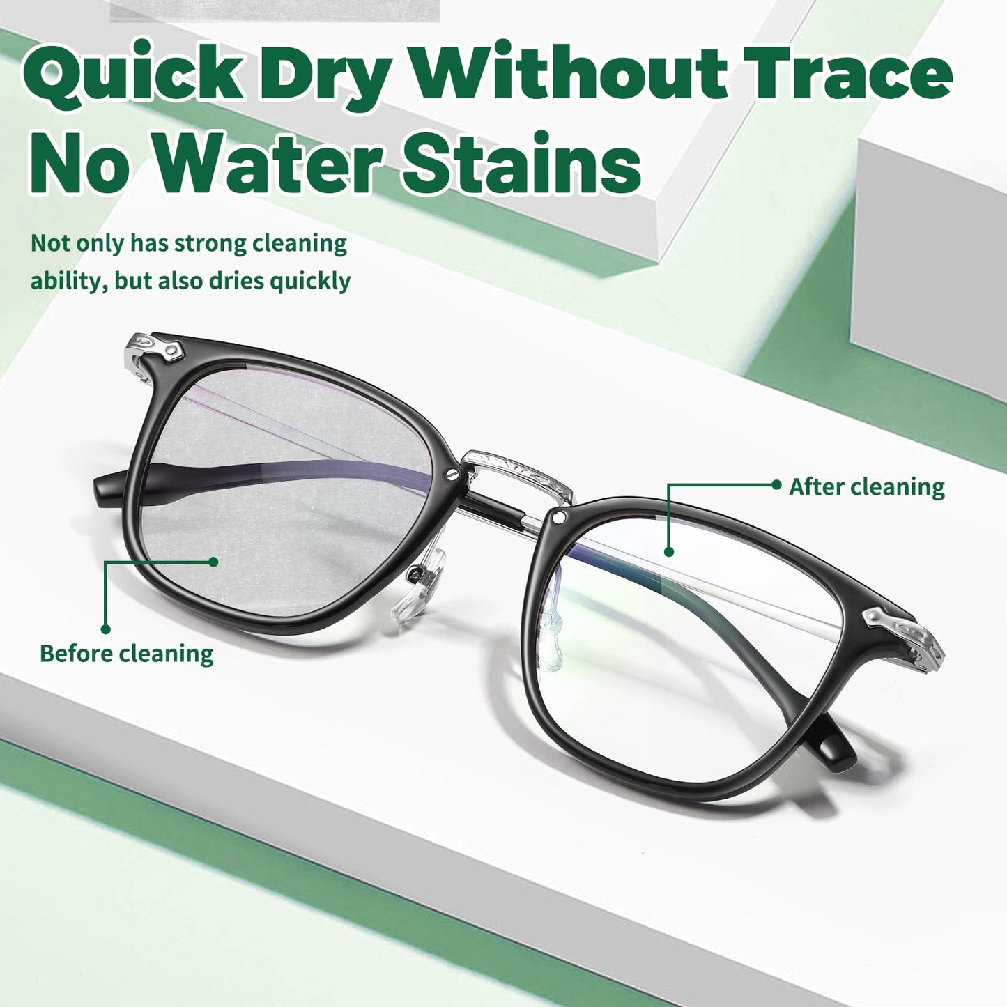 Icepac Lens Wipes for Eyeglasses – 200-Pack, 5x6 in – On-the-Go Cleaning for Glasses, Sunglasses, Phones & Cameras