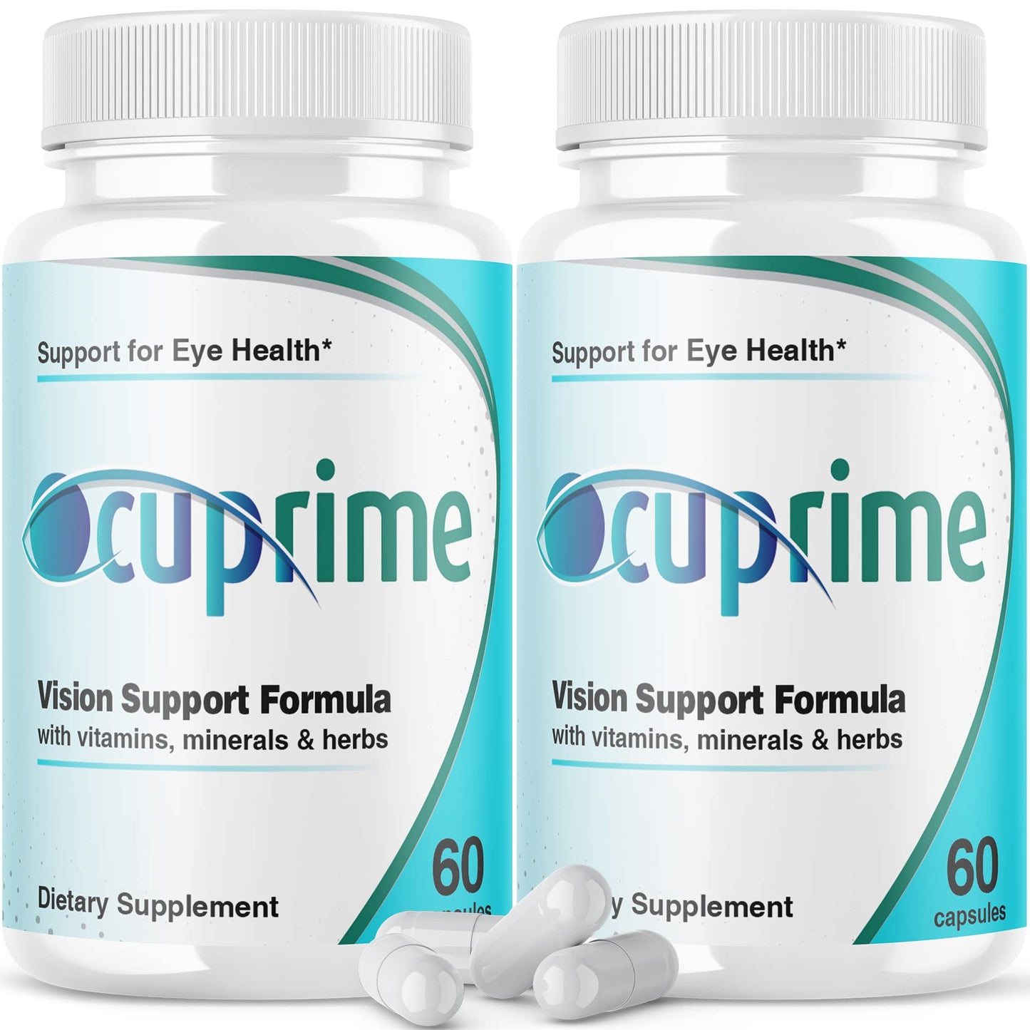 IDEAL PERFORMANCE 2-Pack Ocuprime for Eyes – Vision Pills (120 Capsules)