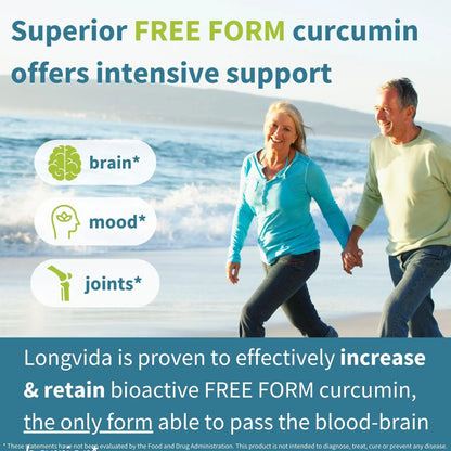 Igennus Longvida Curcumin 500mg – Ultra Bioavailable, 65x Plasma Levels, 90 Vegan Capsules BritishVita | Premium UK Vitamins & Wellness Supplements