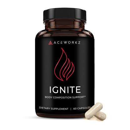 Ignite - Thermogenic Fat Burner & Nootropic with BioPerine® - Weight Management, Craving Control, Metabolism, Focus & Energy Support (60 Capsules)