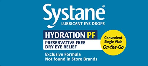 Alcon Hydration Preservative-Free Lubricant Eye Drops – 0.7 mL, 30 Count