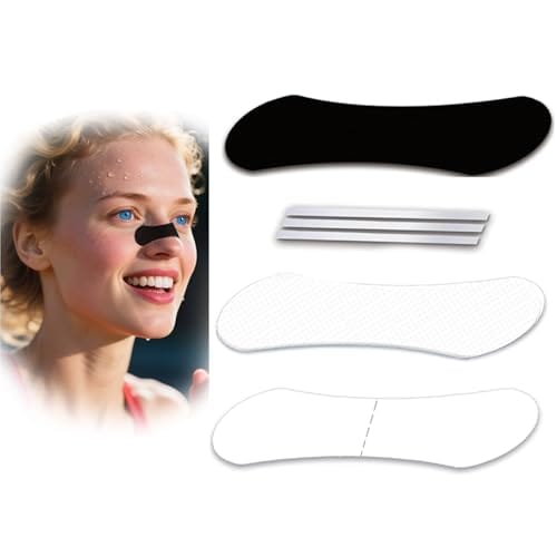 Cenlomat Nasal Strips for Snoring (60 Count) – Gentle, Sweat-Proof, High-Adhesive Patches