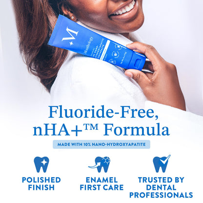 Mouthology 10% Nano Hydroxyapatite Toothpaste – Fluoride Free, SLS Free