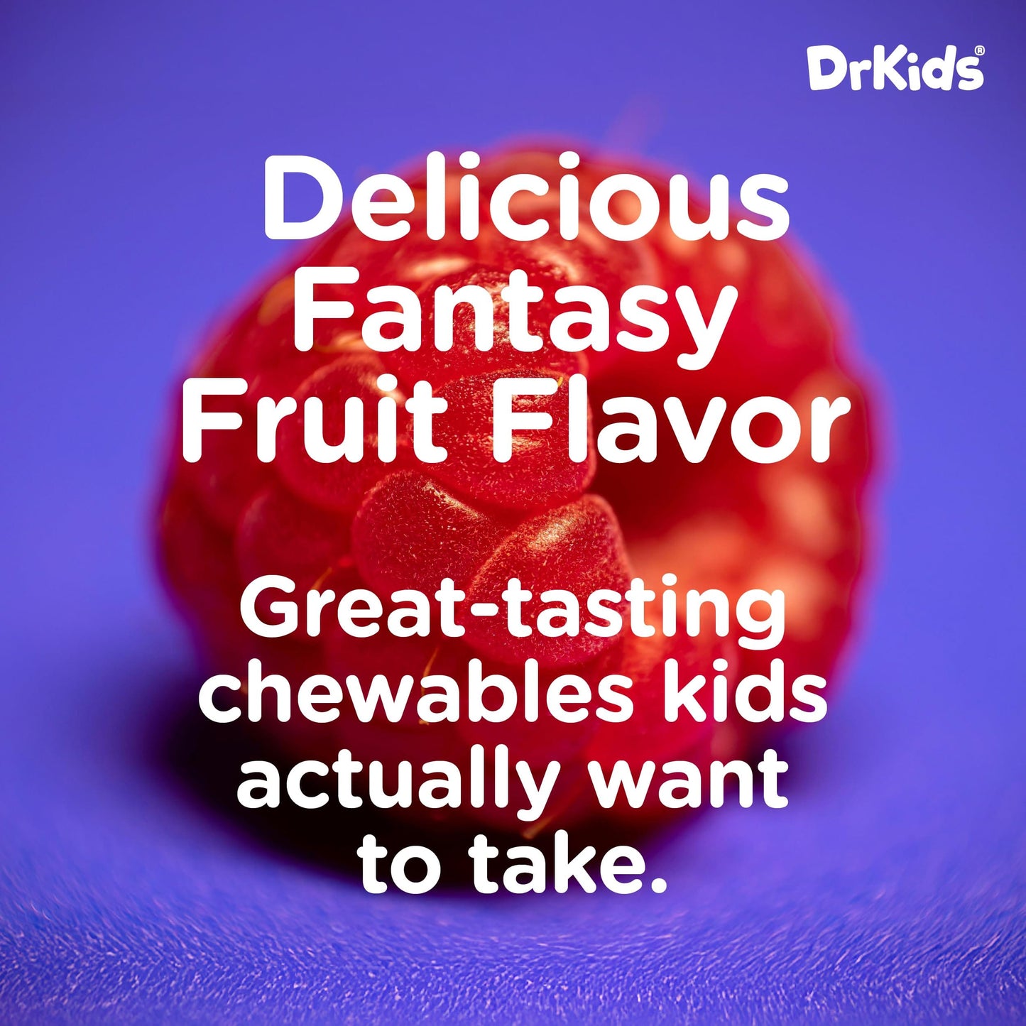 Dr. Kids Children's Allergy Relief Chewables Gels – Fantasy Fruit Flavor, 20 Count