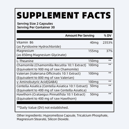 iMATCHME Magnesium Glycinate 850mg — Sleep, Calm & Immune Support | 60 Count
