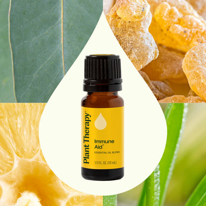 Plant Therapy Immune Aid Essential Oil Blend 10 mL | 100% Pure, Therapeutic Grade