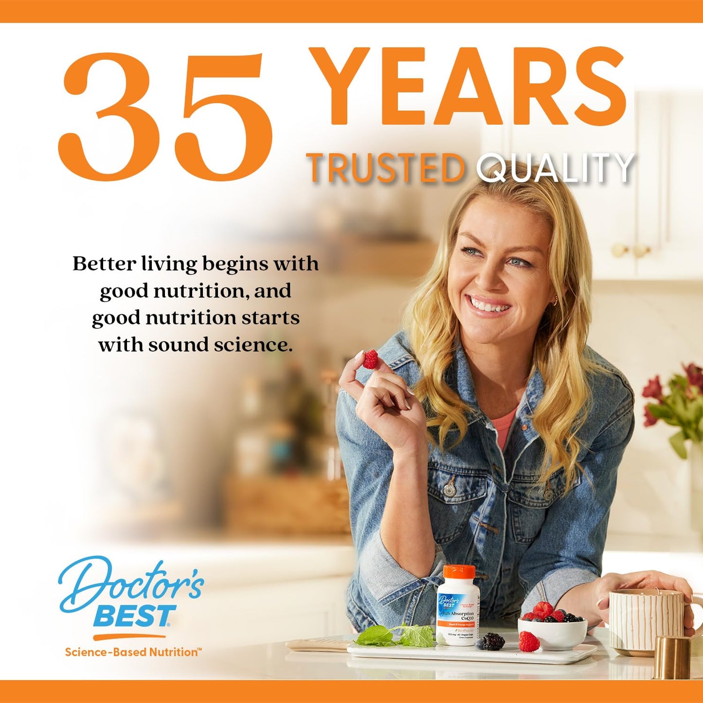 Doctor's Best High Absorption Iron (Ferrochel) 27 mg – Gentle on Stomach | Immune & Blood Health