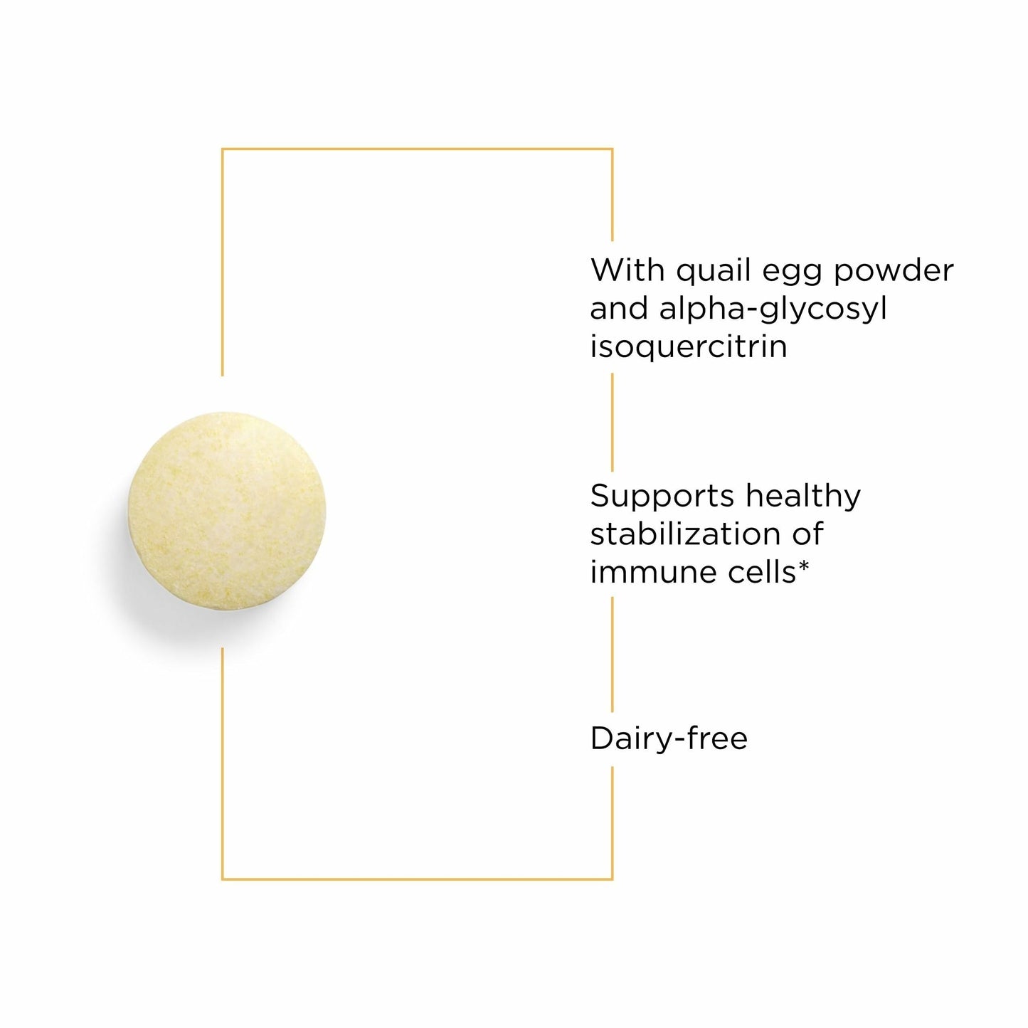 AllQlear Seasonal Immune Support – Quail Egg Powder, Berry Flavor, Dairy-Free | Integrative Therapeutics | 60 Chewable Tablets (30 Servings)