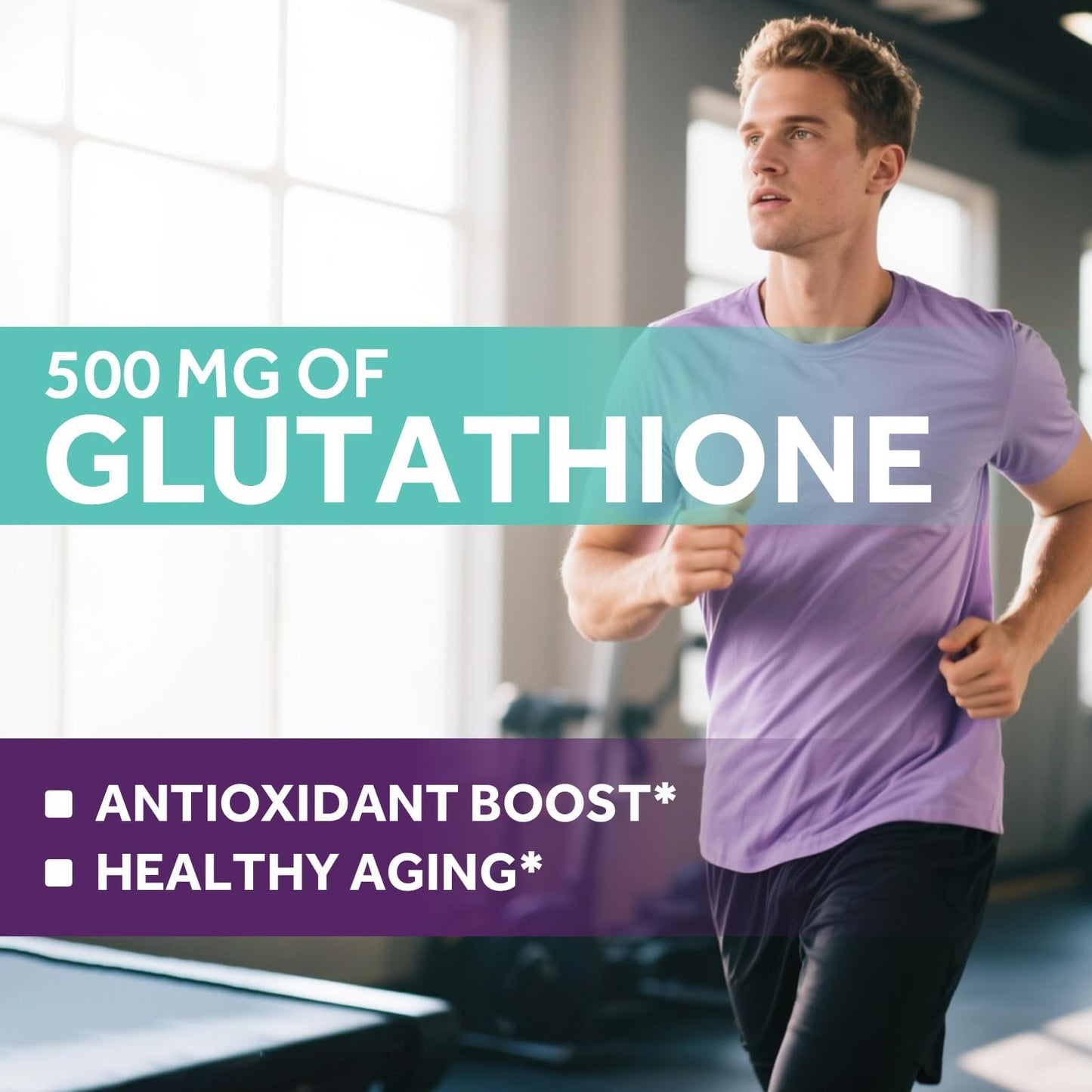 Doctor's Recipes Glutathione 500 mg - 60 Vegan Capsules | Liver & Immune Support