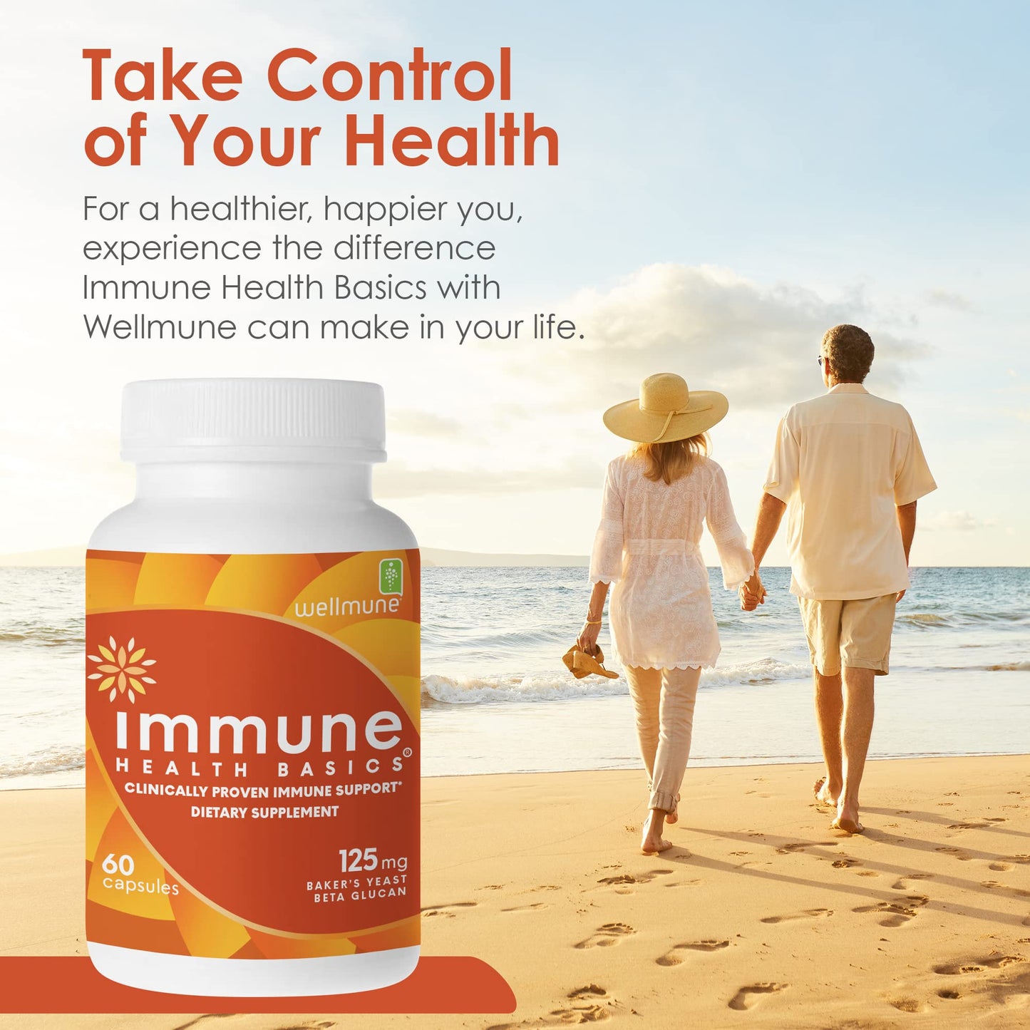 Immune Health Basics Ultra Strength Immunity - Beta Glucan 125 mg