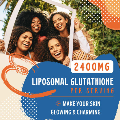 Prunucis 2400MG Liposomal Glutathione with Vitamin C, Milk Thistle & Alpha-Lipoic Acid — 180 Softgels