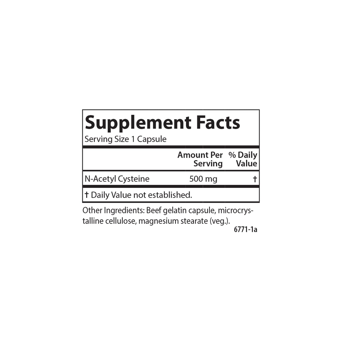Carlson NAC 500mg – N-Acetyl Cysteine for Liver Health & Immune Support | 120 Vegetarian Capsules